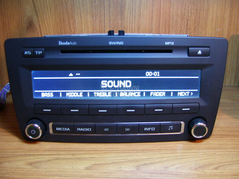 Fabricki mp3 za Škoda Octavia, Rapid