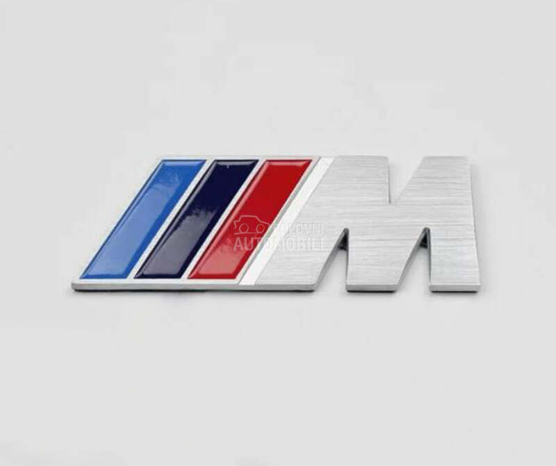 M znak aluminijum za BMW 114, 116, 118 ...