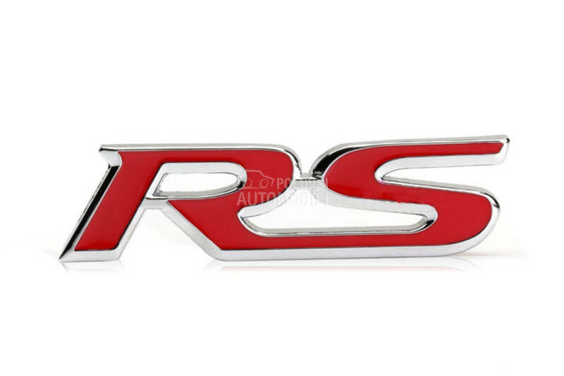 RS znak samolepljiv za Audi 