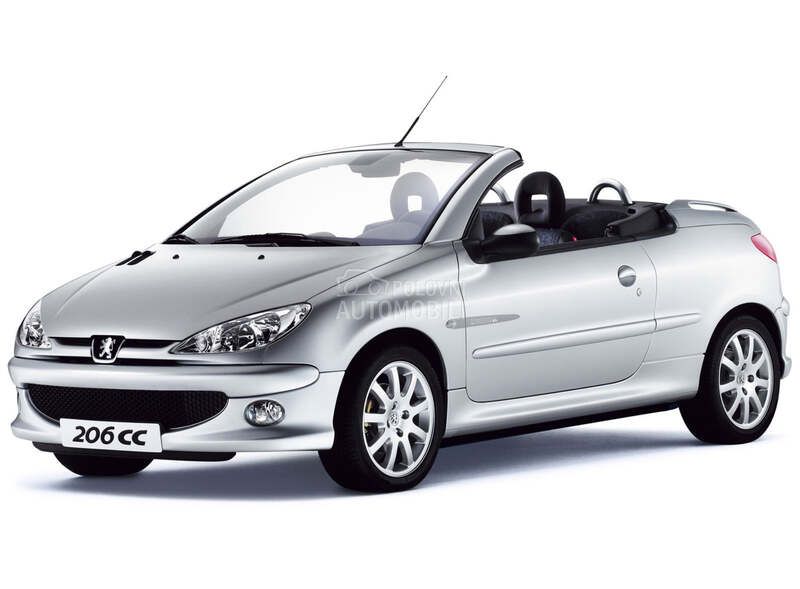 Peugeot 206 CC -  kompletan auto u delovima