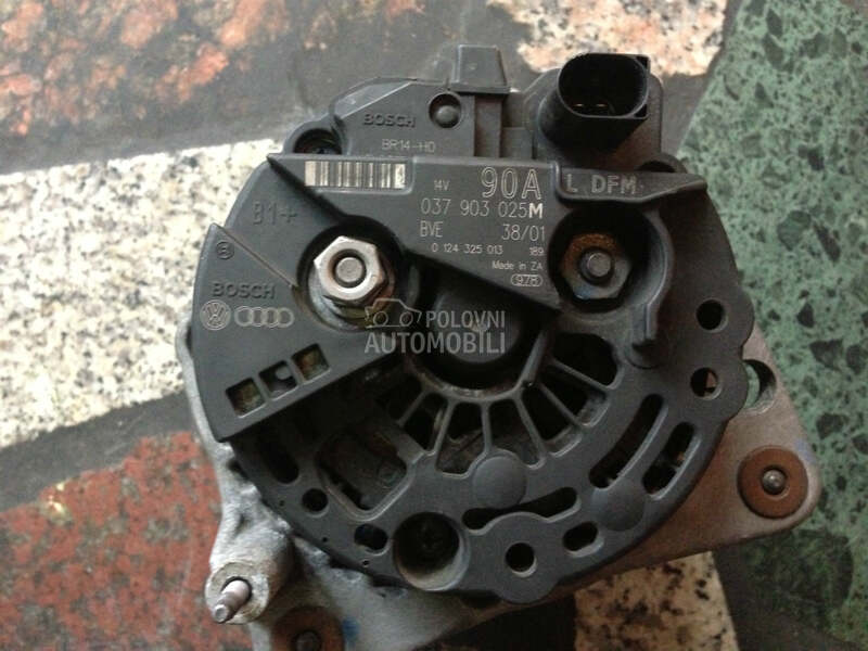 Alternator za Volkswagen Polo od 2002. do 2008. god.