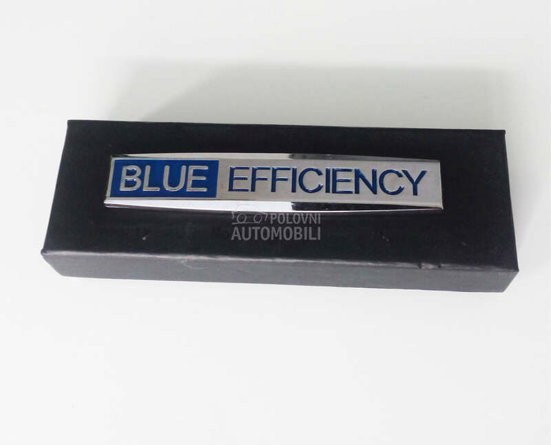 Blue Efficiency metalni znak za Audi 