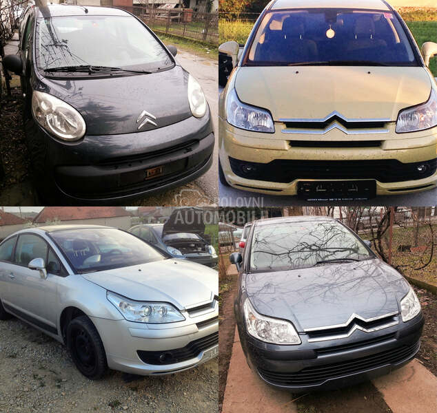 Delovi za za Citroen Berlingo, C-ELYSEE, C1 ... od 2000. do 2020. god.