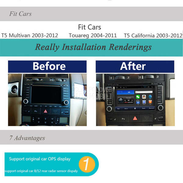 Multimedija, android za Volkswagen Golf 5, Golf 6, Jetta ...