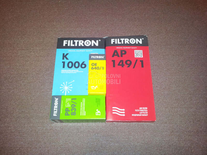 FILTRON filteri za sve modele za Alfa Romeo 145, 146, 147 ...