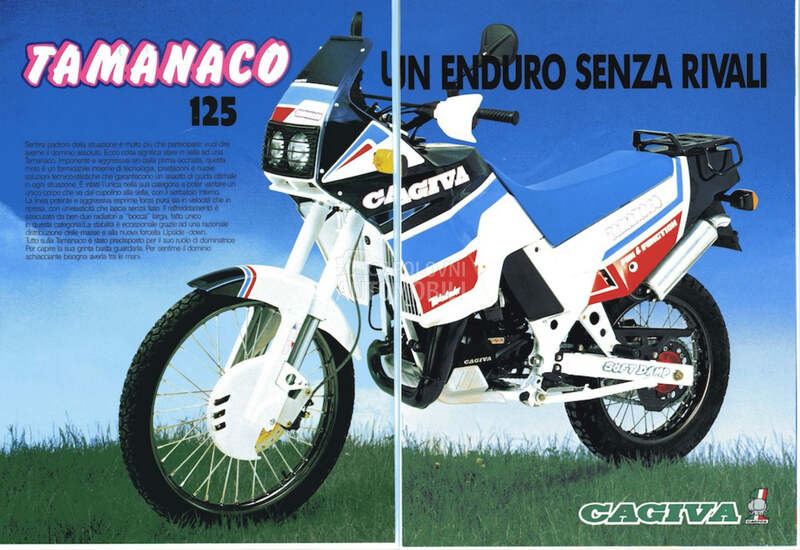 Cagiva TAMANACO 125 , 1989 god