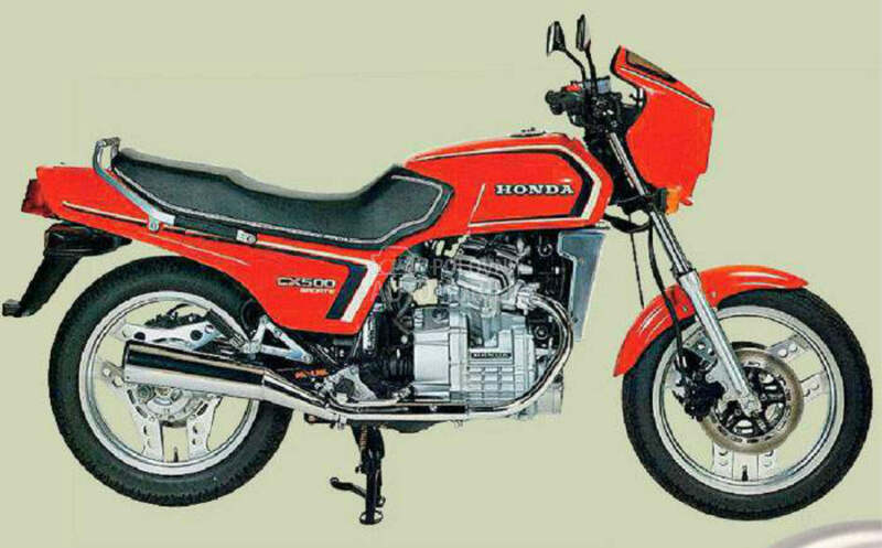 Honda CX 500 1981 god.