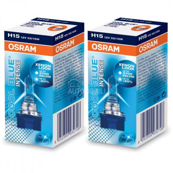 OSRAM H15 CBI 3700K za Volkswagen Golf 6, Golf 7