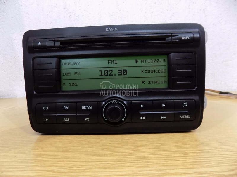 Cd plejer za Škoda Fabia, Octavia, Praktik ...