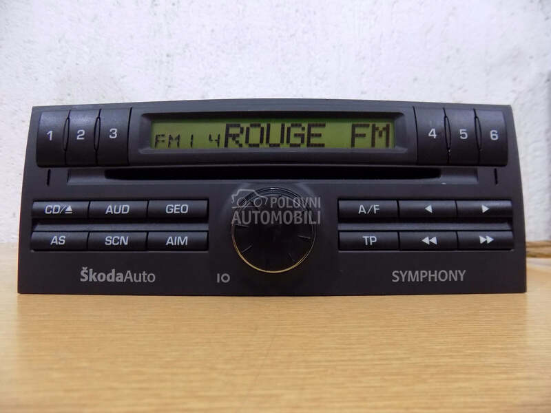 Cd radio za Škoda Fabia