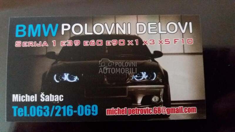 Delovi za BMW 530