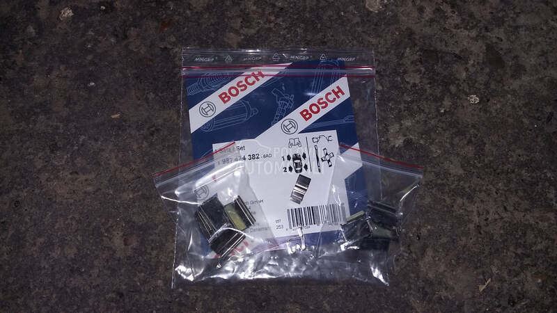 Limovi prednjih klesta za Opel Corsa C