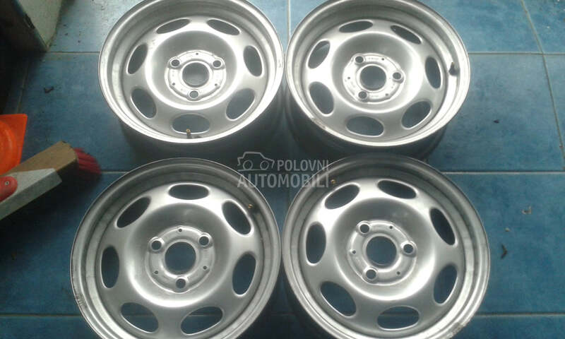 Čelične felne  15" 3 x 112
