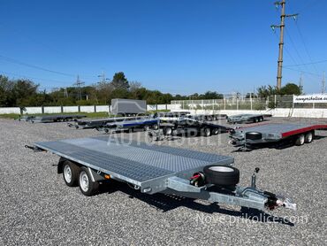 Niewiadow 4/4,5m ravna aluplatforma, 3.850 €, 2025. , Za prevoz automobila, Petrovac Na Mlavi