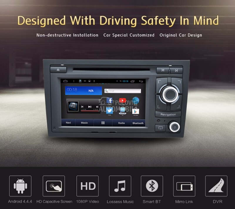 Android multimedija za Audi A4