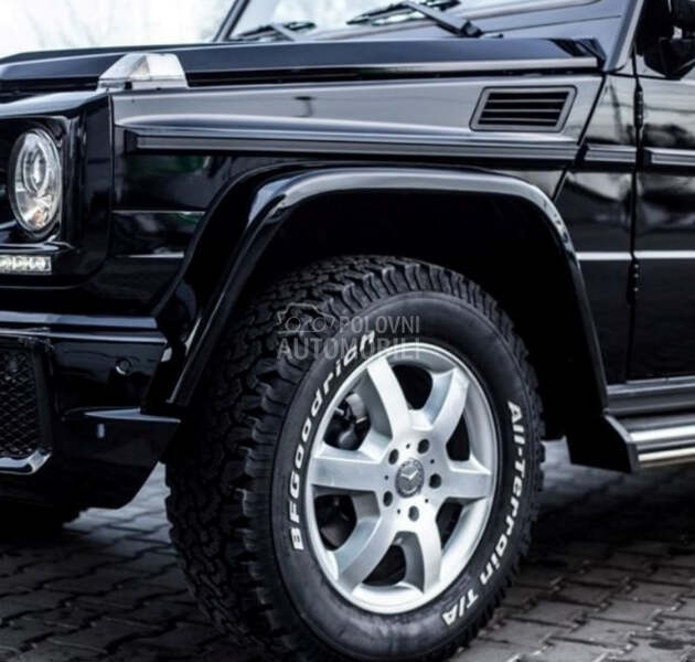 Prosireni rubovi za Mercedes Benz G 230, G 240, G 250 ... od 1990. do 2010. god.
