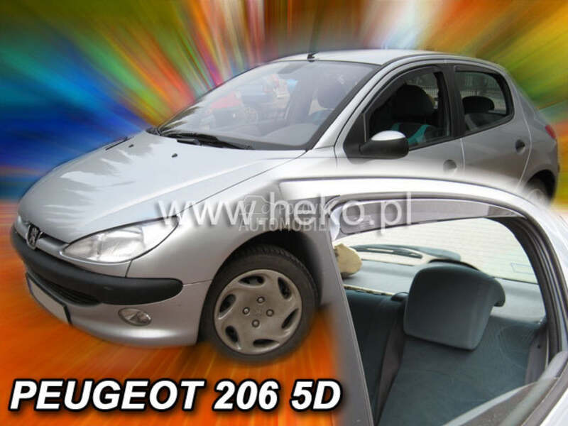 Bocni vetrobrani Deflektori za Peugeot 206, 208, 308 ...