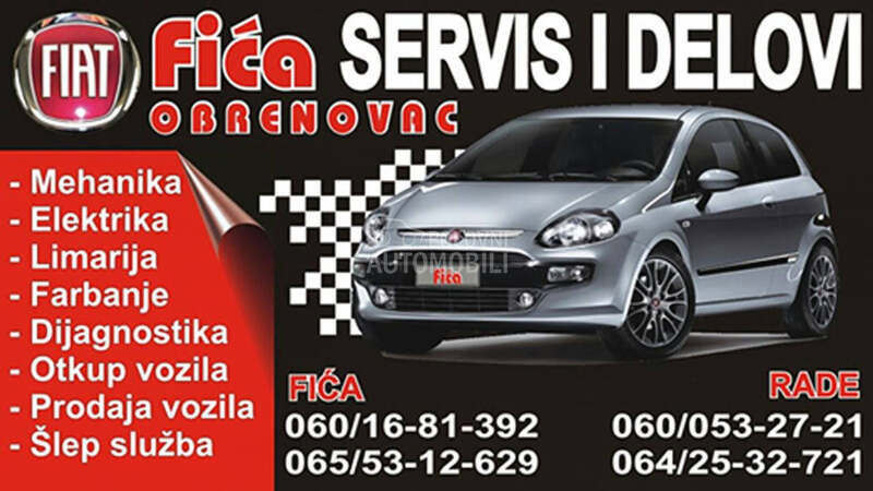 Fiat Punto - kompletan auto u delovima